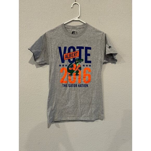Men's Russell Athletic Florida Gators T-Shirt Heather Gray Size Small (34-36) - Picture 1 of 3